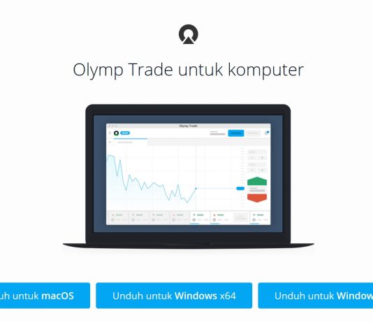 Cara mengunduh dan menginstal aplikasi Olymp Trade di desktop Windows dan MacOS