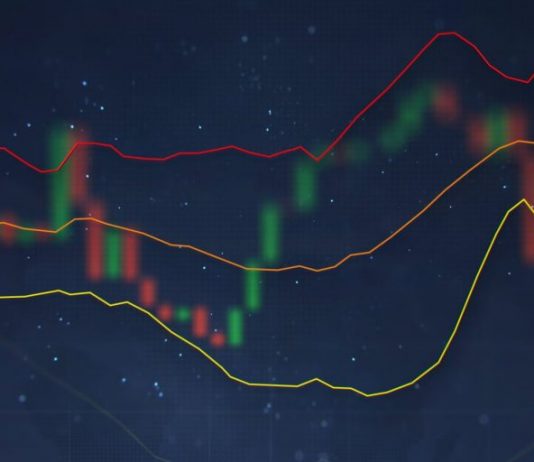 Strategi trading Olymp Trade dengan 2 Bollinger Bands